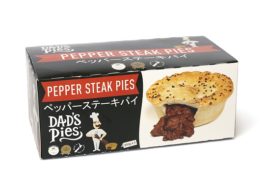 DAD'S PIES　ペッパーステーキパイ