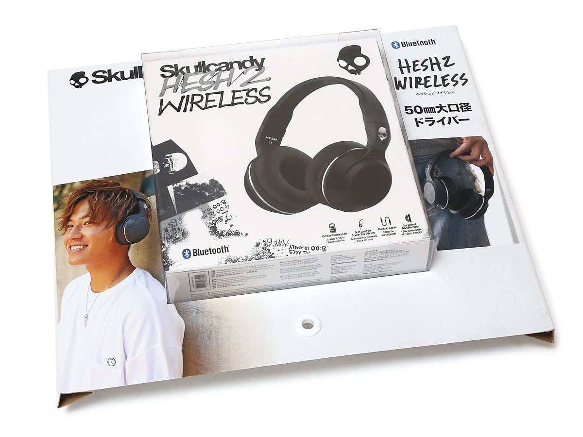 Skullcandy HESH2 WIRELESS Bluetooth ワイヤレスヘッドフォン