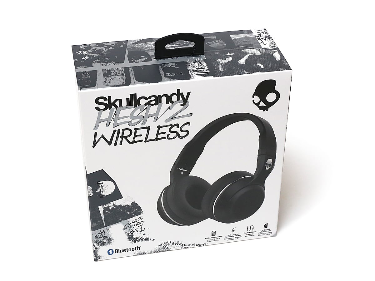 Skullcandy HESH2 WIRELESS　Bluetooth ワイヤレスヘッドフォン　パッケージ