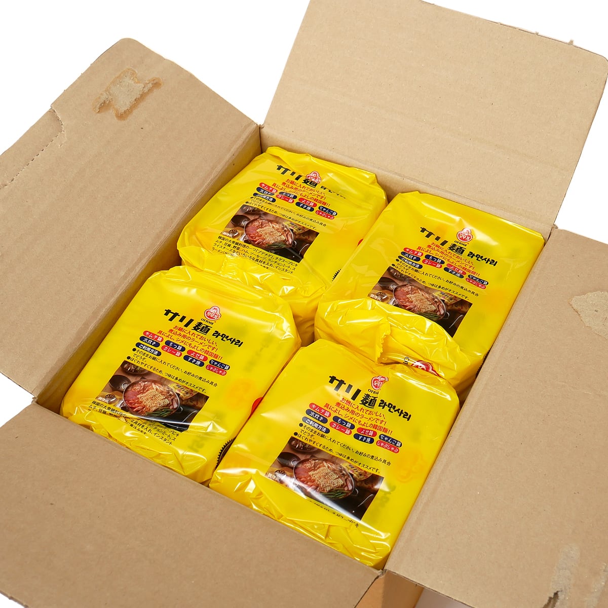 オットギ　サリ麺　5食入（110g×5袋）×８袋　箱開封