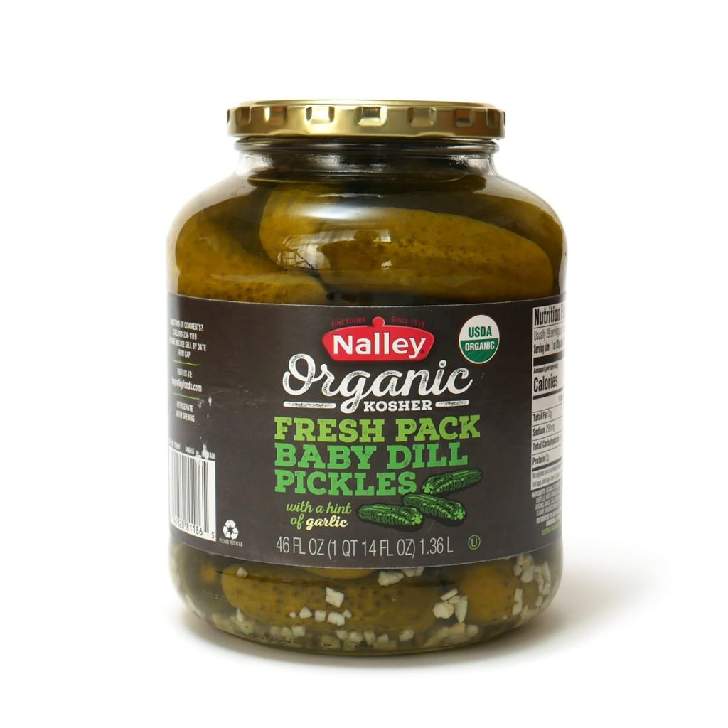 Nalley オーガニックベビーピクルス 1.36kg コストコ通 コストコおすすめ商品の紹介ブログ