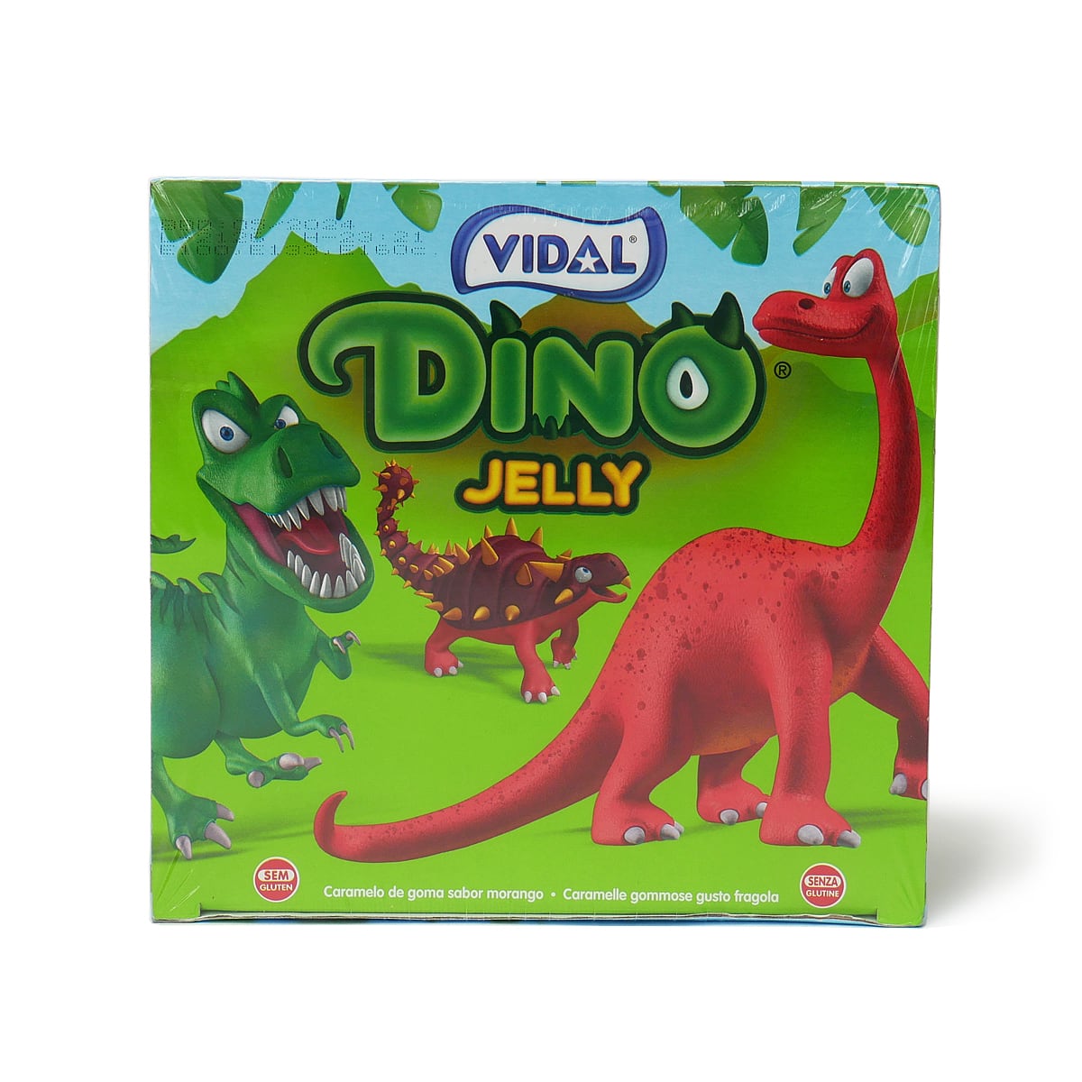 Vidal　ディノジェリー恐竜グミ　66個入　外箱