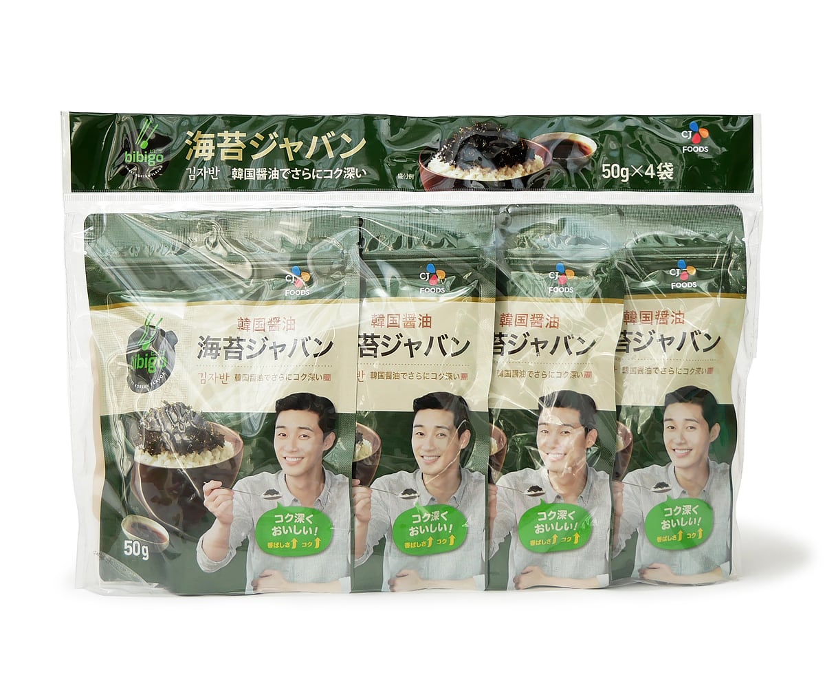 bibigo　韓国のりフレーク　海苔ジャバン　50g×4袋