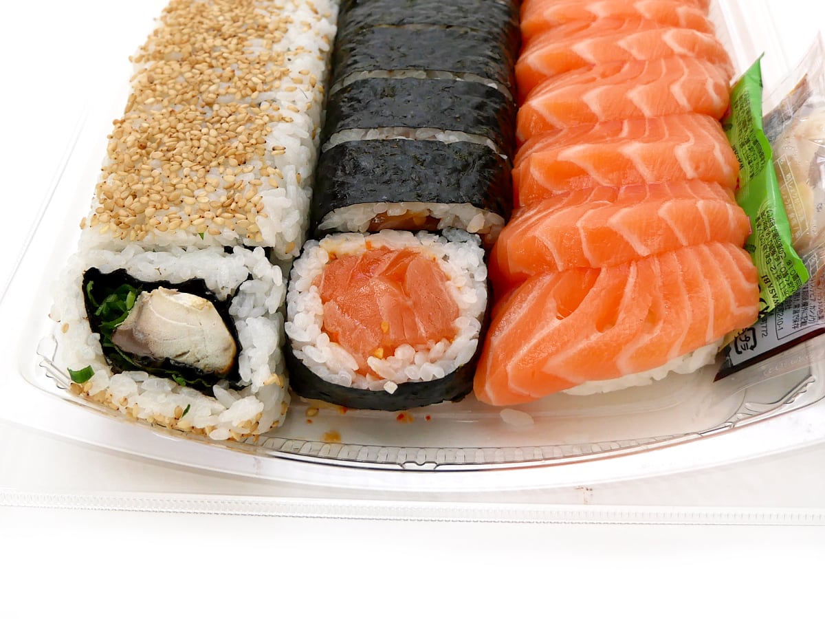 サーモン＆焼鯖寿司　商品ラベル　３種類