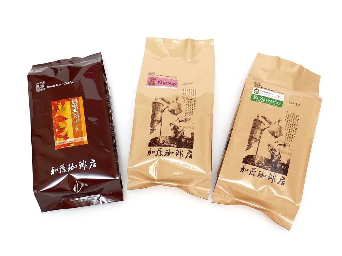 加藤コーヒー　3種