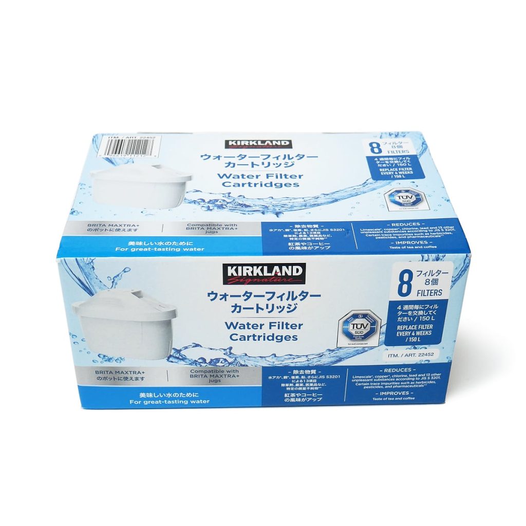 カークランドシグネチャー ウォーターフィルターカートリッジ 8個入 コストコ通 コストコおすすめ商品の紹介ブログ