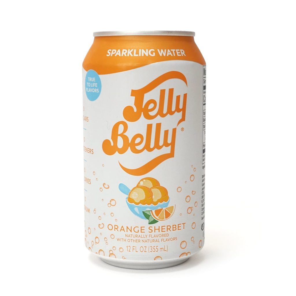 JELLY BELLY オレンジシャーベットスパークリングウォーター 355ml×8本 コストコ通 コストコおすすめ商品の紹介ブログ