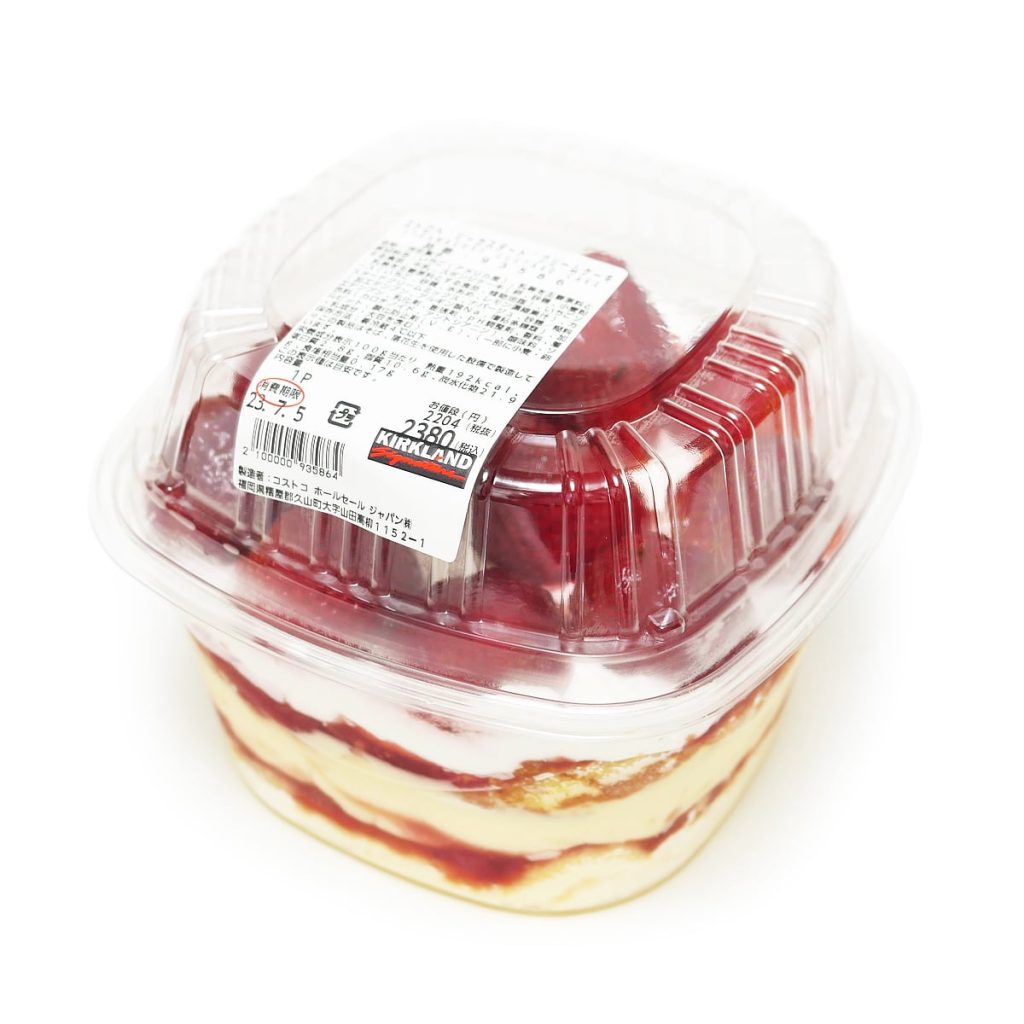ストロベリーカスタードクリームケーキ（コストコの巨大いちごケーキはフワフワすぎてもはや飲み物） コストコ通 コストコおすすめ商品の紹介ブログ