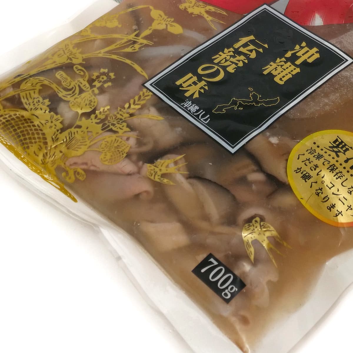 オキハム　中味汁　700g　透明の窓から見える中身