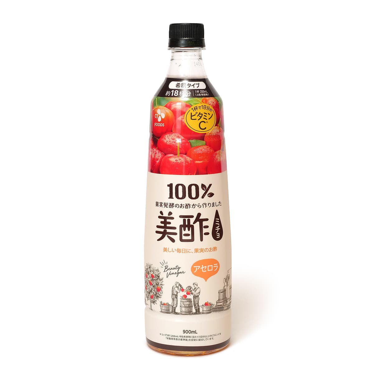 CJFoods　美酢（ミチョ）アセロラ　900ml　1本　