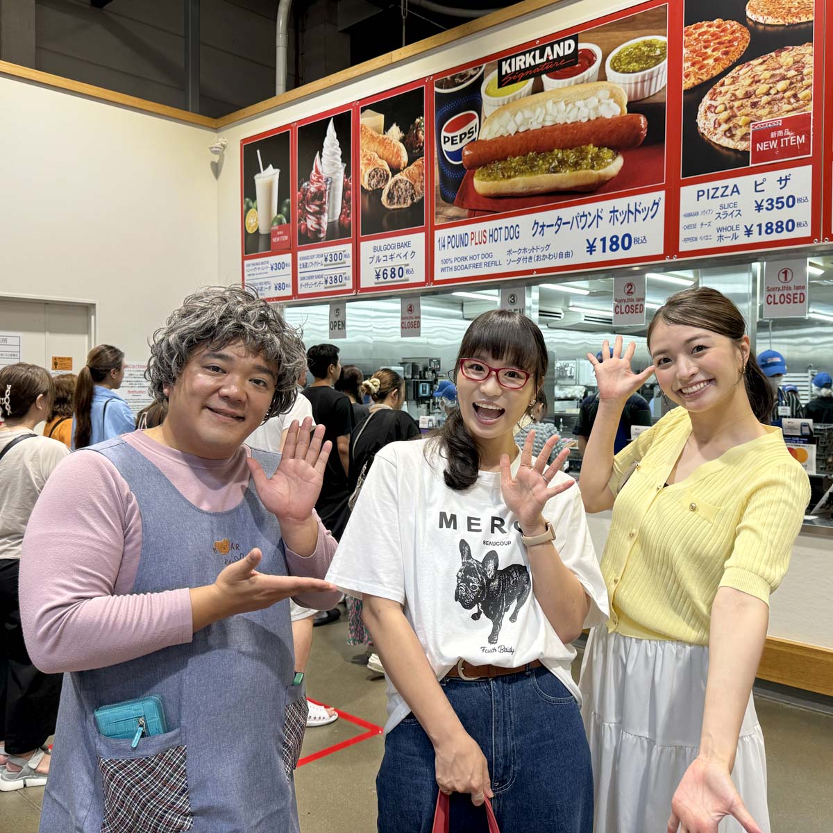 めんたいワイド　コストコ特集（マサヨおばちゃん・コス子・中谷萌アナ）