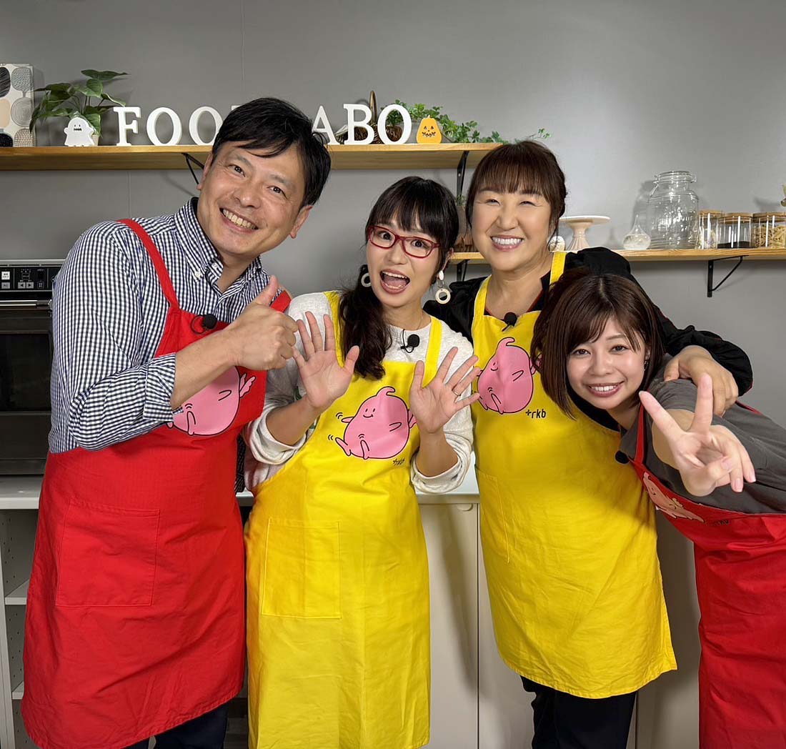 RKB田畑アナ、タレントの服部さやかさん、北斗晶さん、コス子