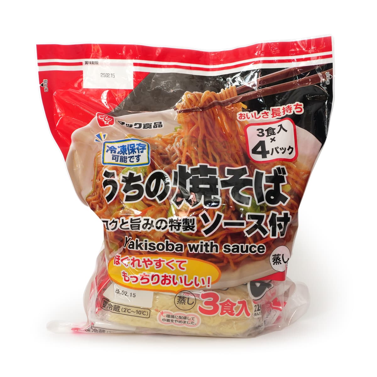 マック食品　うちの焼そば　3食×4パック