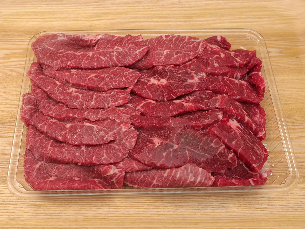 USチョイスビーフ　ミスジ　焼肉用