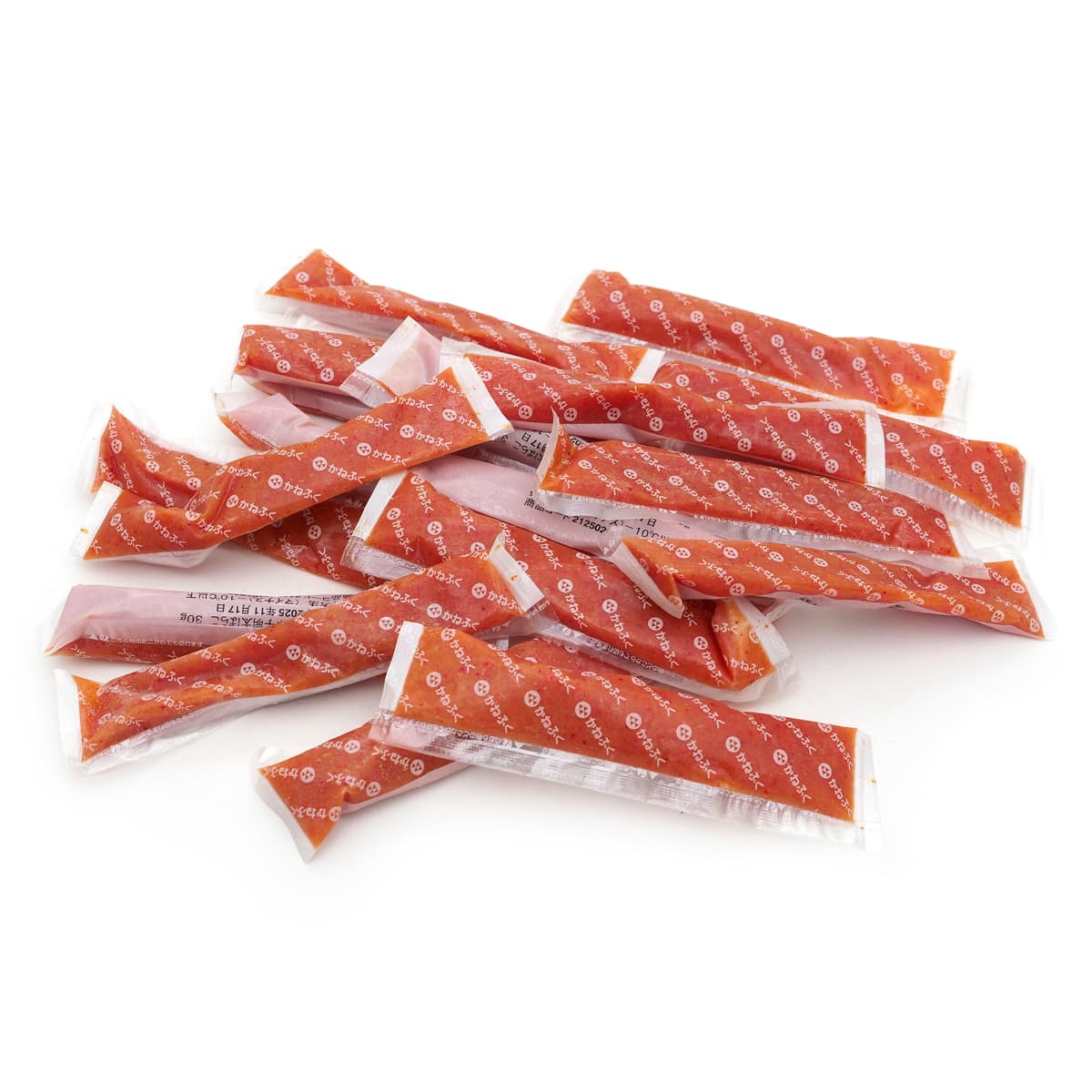 かねふく　辛子明太ばらこ　30g×20本　開封中身