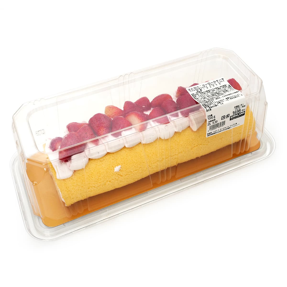 ストロベリーロールケーキ