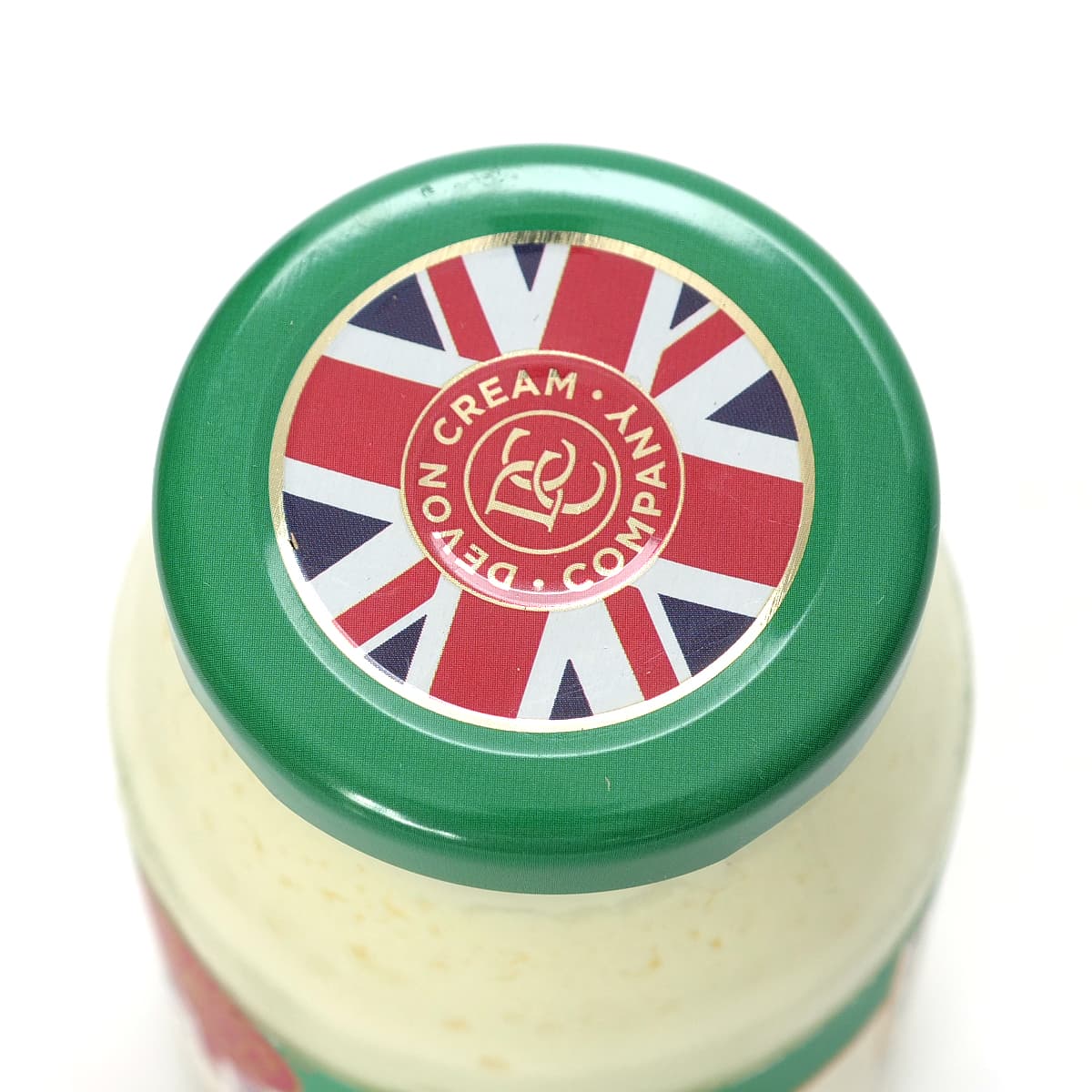デボンクリームカンパニー　クロテッドクリーム プレーン 170g　蓋のユニオンジャック