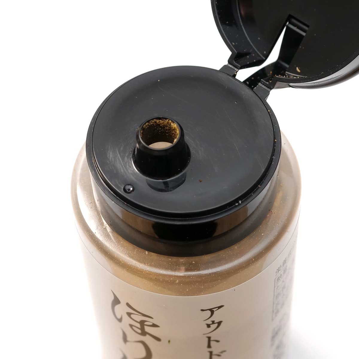 ほりにしアウトドアスパイス　250g　フタ部分のアップ