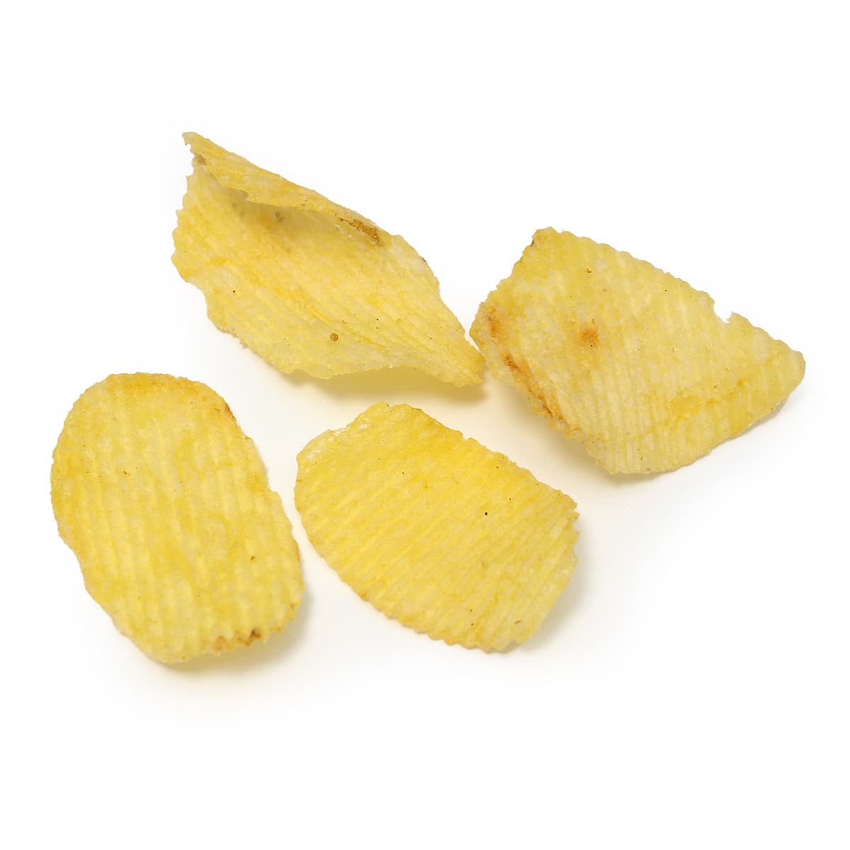 BRETS（ブレッツ）ポテトチップス　ブルーチーズ味　400g　開封中身