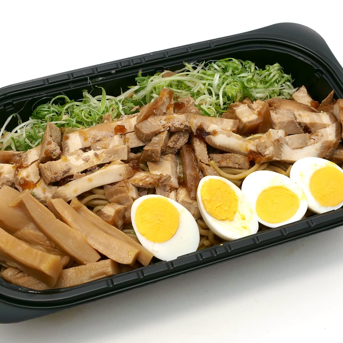 鶏煮干し油そば　開封
