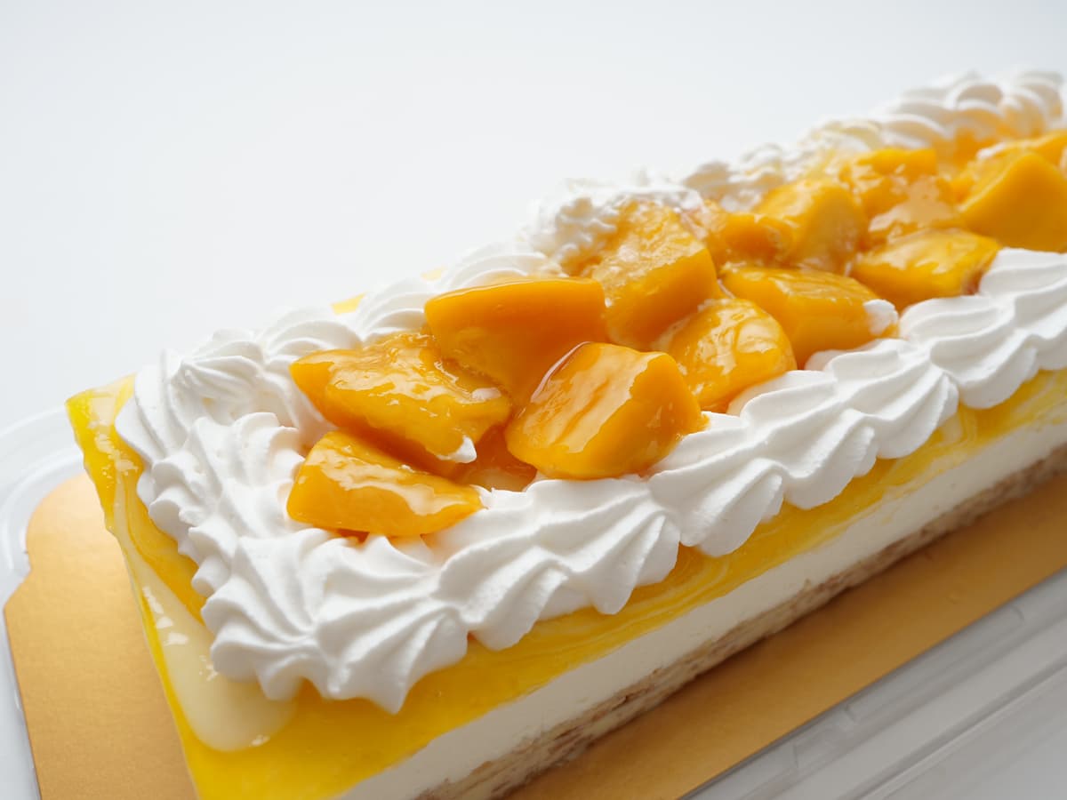 マンゴークランチヨーグルトケーキ　開封