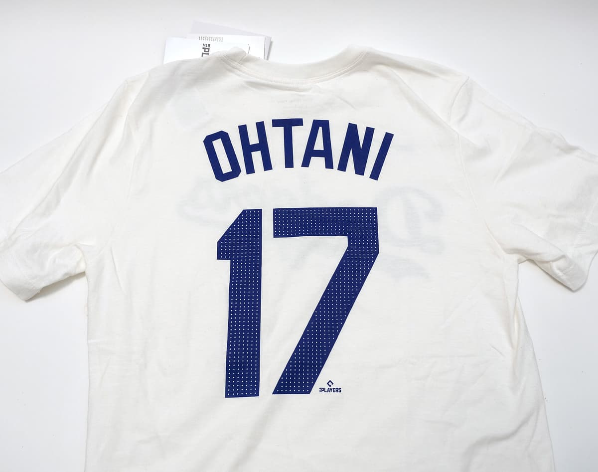 ナイキのTシャツ（大谷翔平モデル）