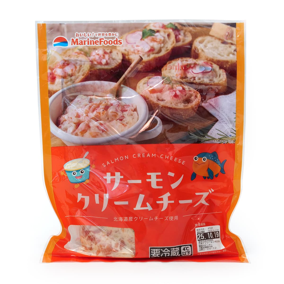 マリンフーズ サーモンクリームチーズ 90g×4パック