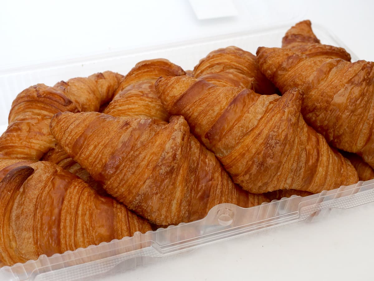 バタークロワッサン 12個入 開封