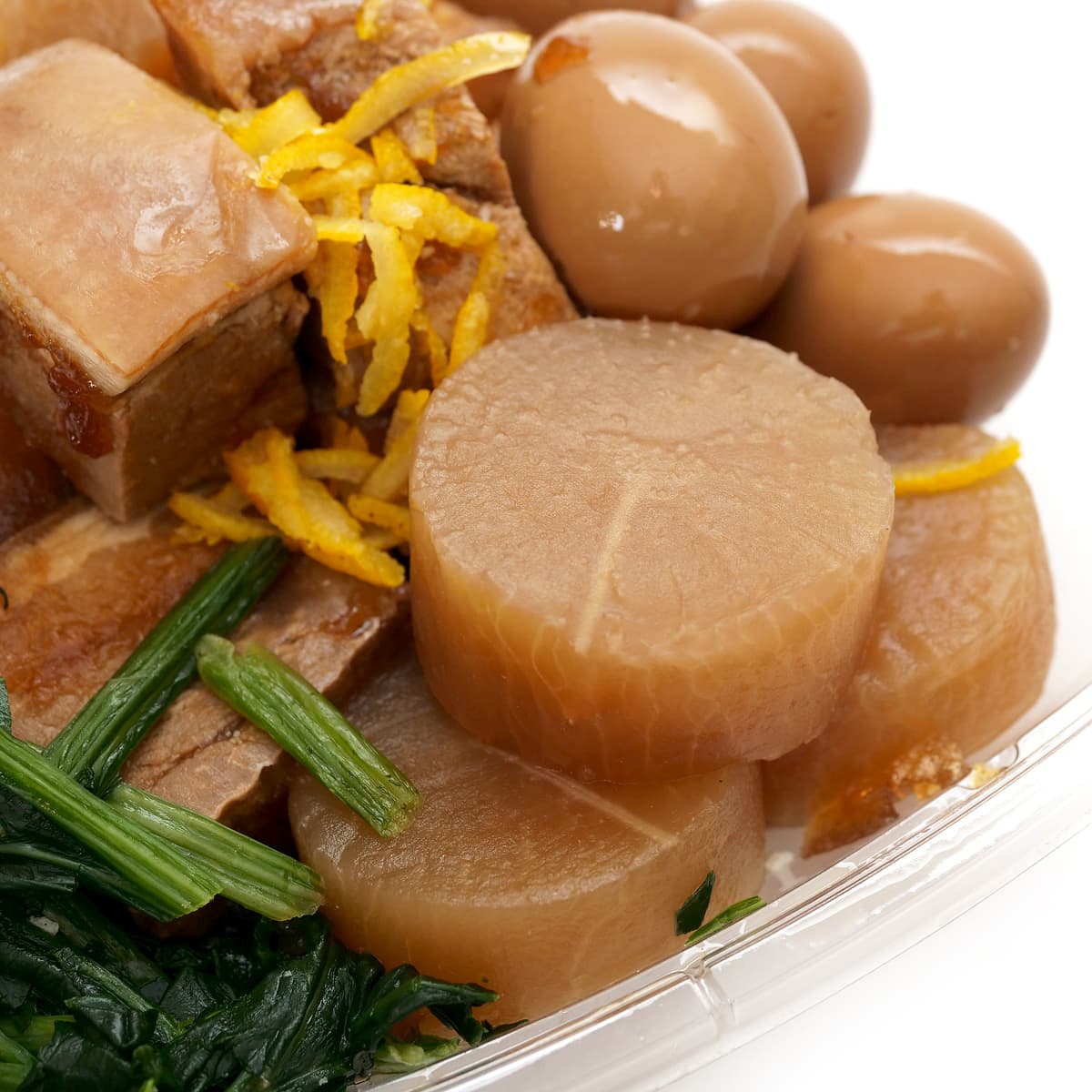 角煮大根 開封(アップ)
