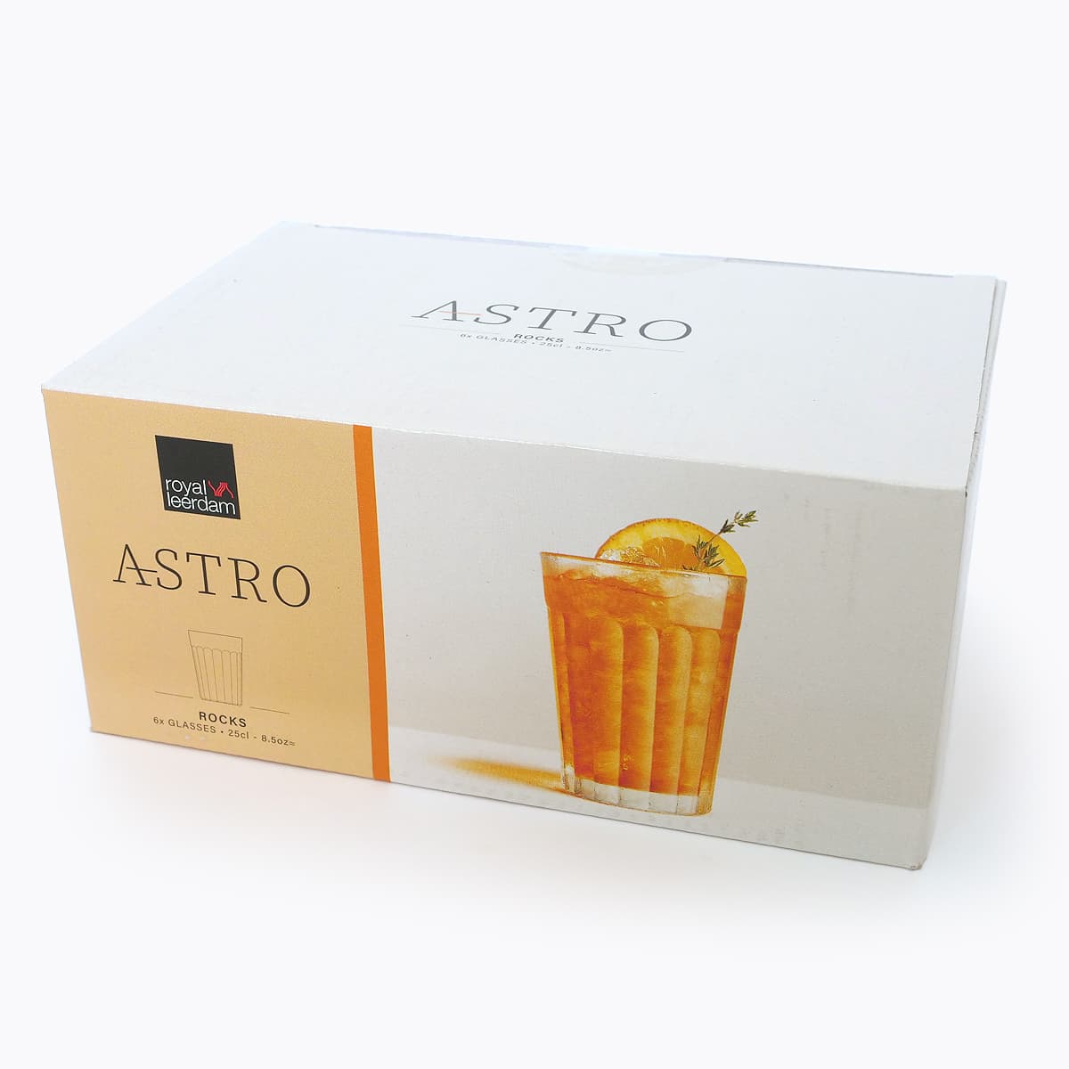 アストロ　ロックス（タンブラー）250ml　6個セット　パッケージ