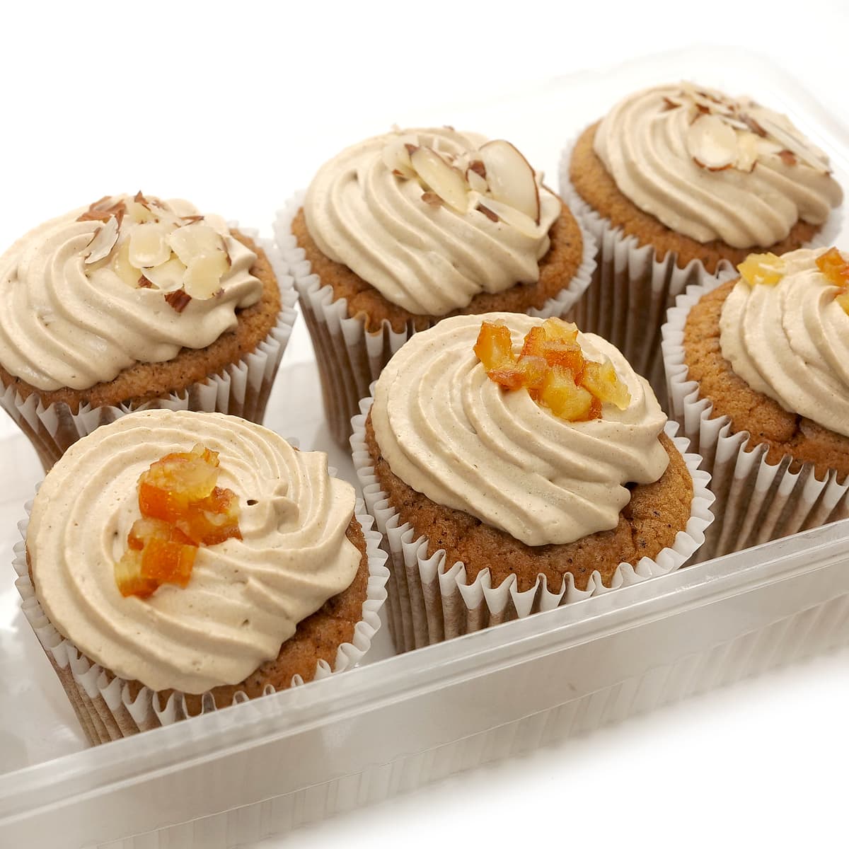 アールグレイカップケーキ 8個入 開封アップ