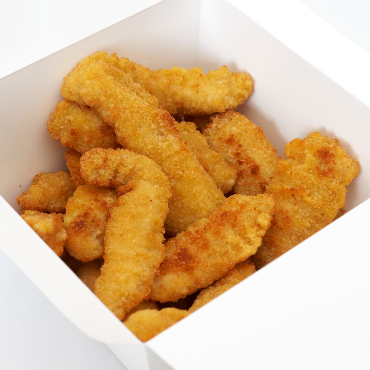 フードコート　チキンスティック　箱の中