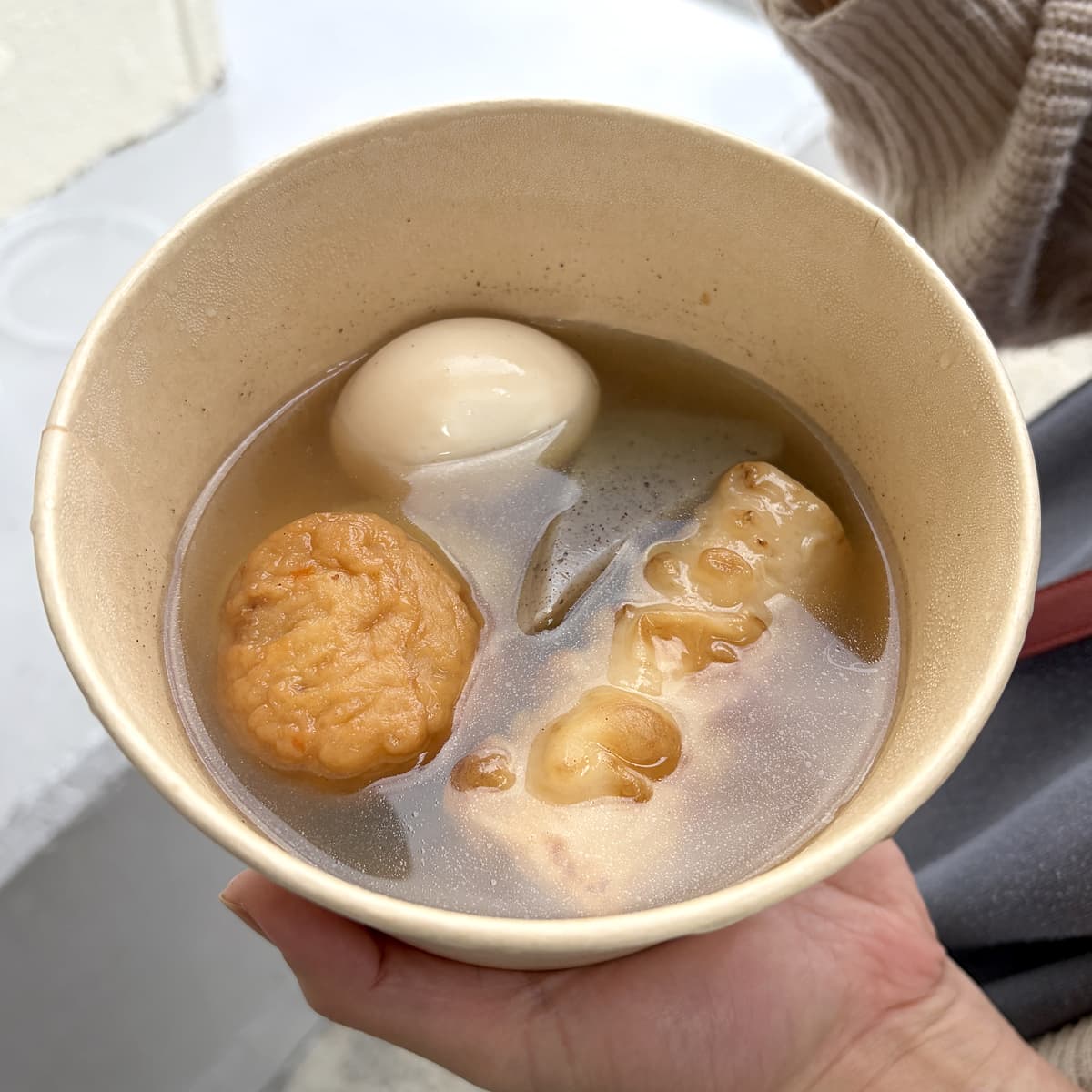 フードコート　おでん