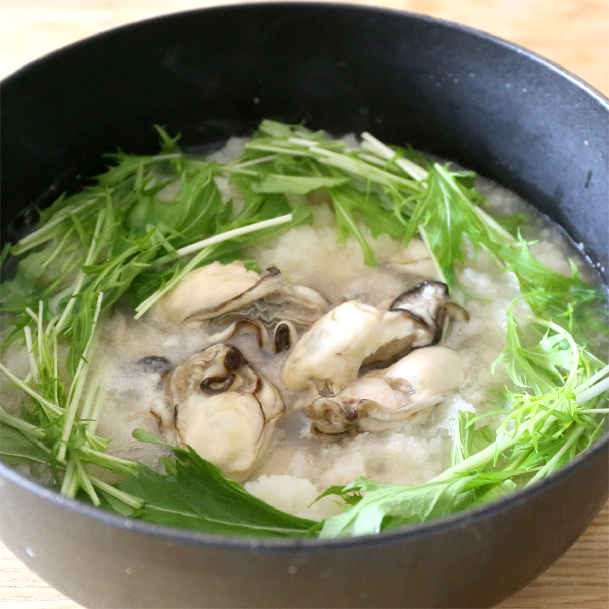 牡蠣のみぞれ鍋