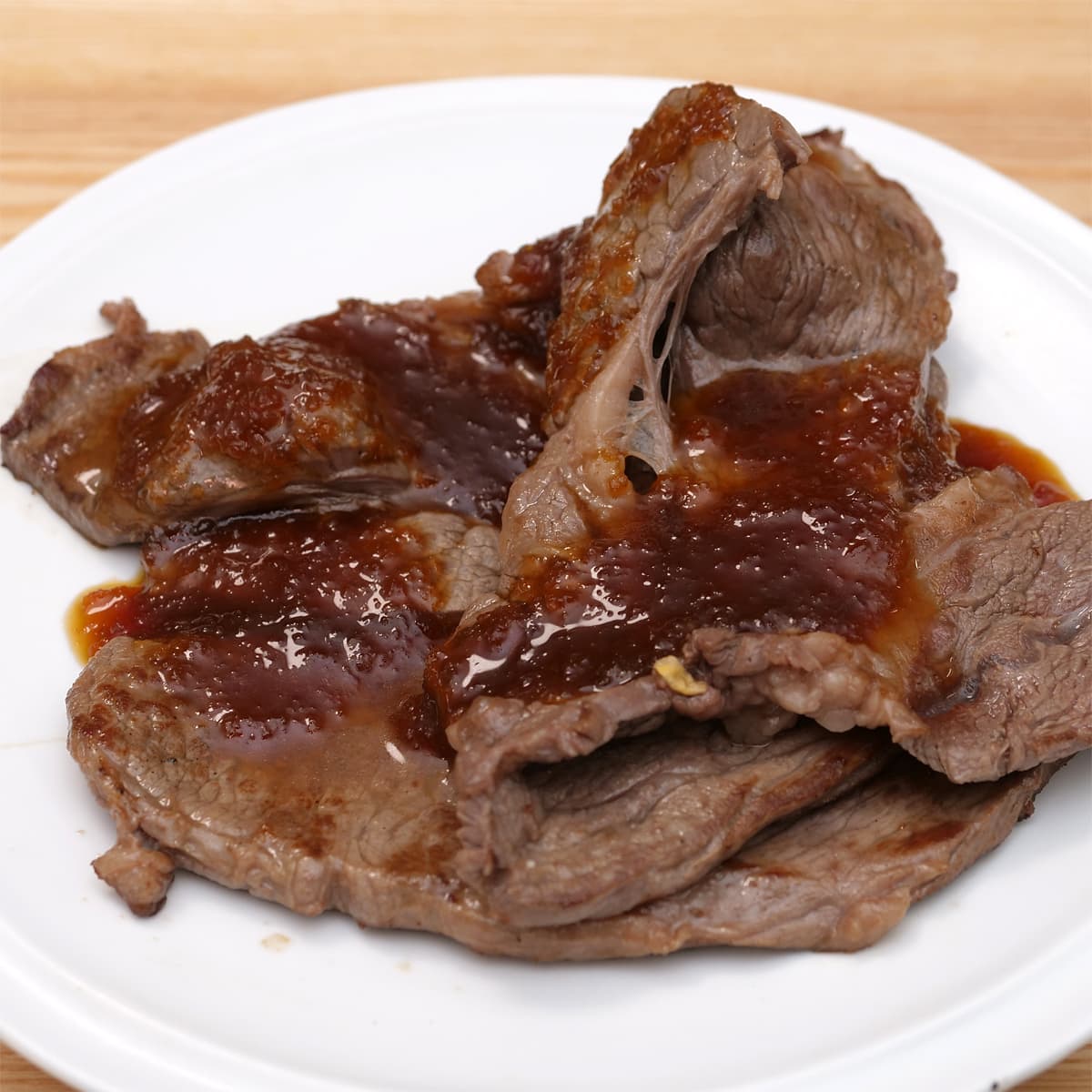 ステーキしょうゆ 和風おろし味 1130g ステーキにかけた