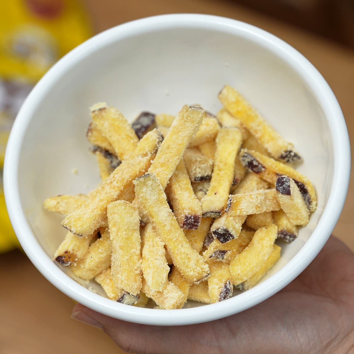 UHA味覚糖 おさつどきっ スティック 1袋(90g) 開封中身