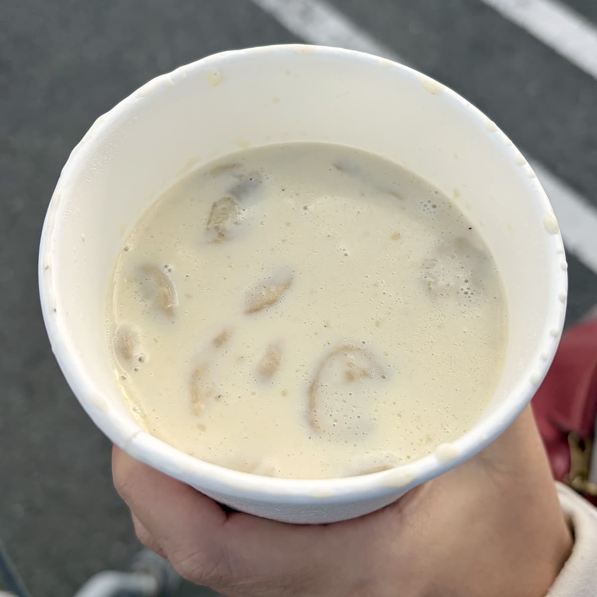 マッシュルームチキンスープ