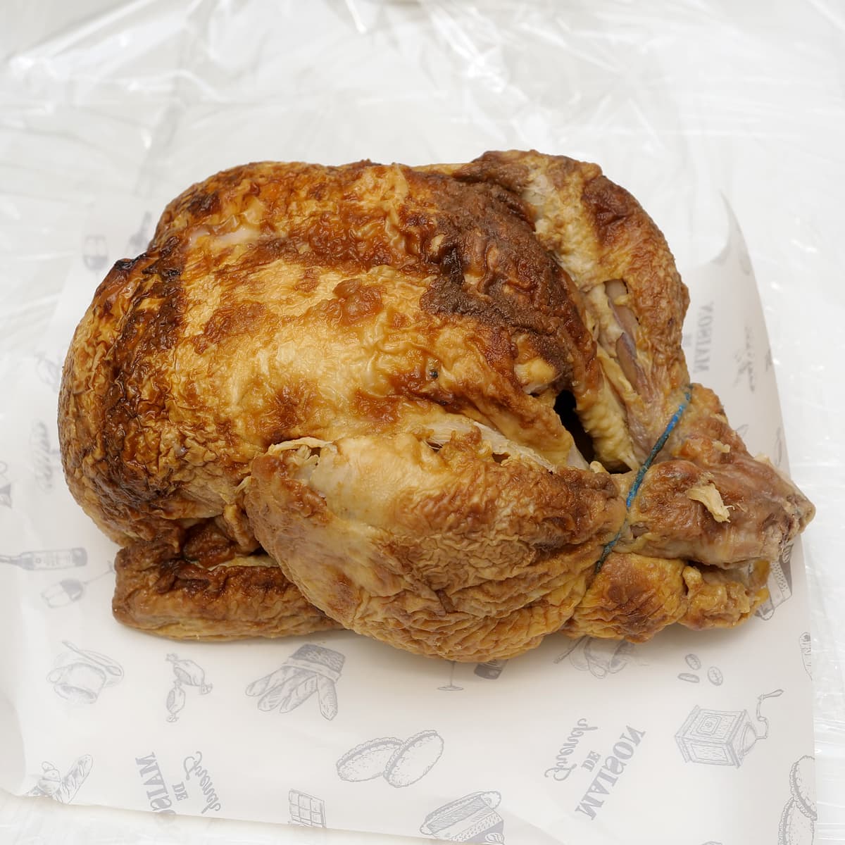 ロティサリーチキン冷蔵　開封中身