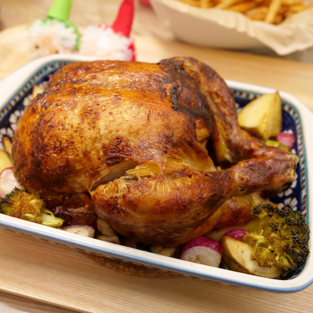 ロティサリーチキン冷蔵　オーブン調理