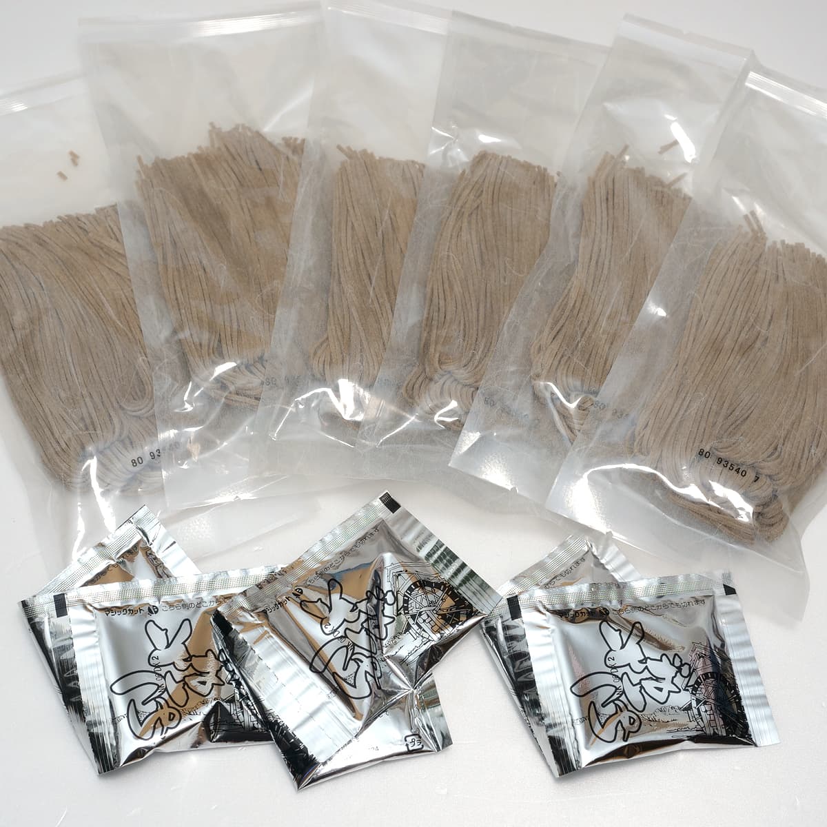 渡辺製麺　半生八割そば　6食　開封中身