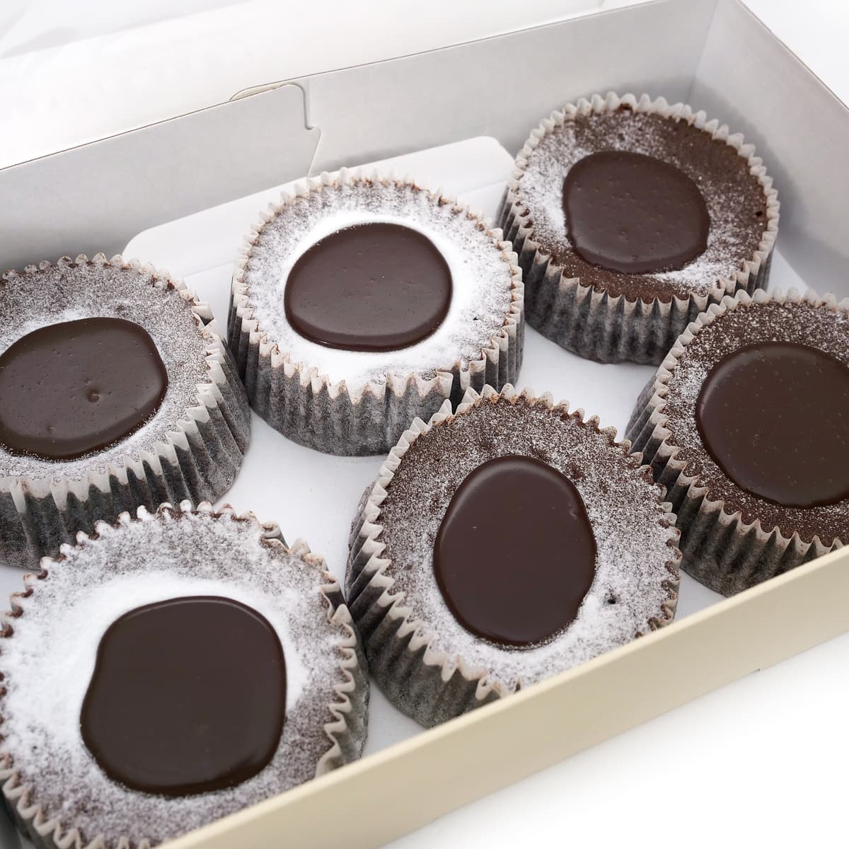 フォンダンショコラ　6個入　開封