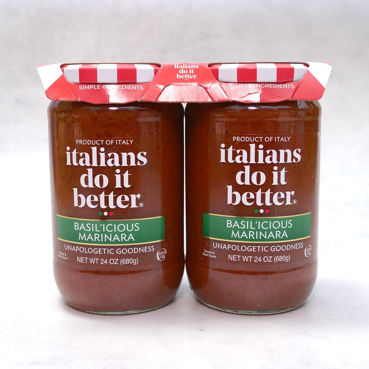 バジルマリナラソース 680g×2