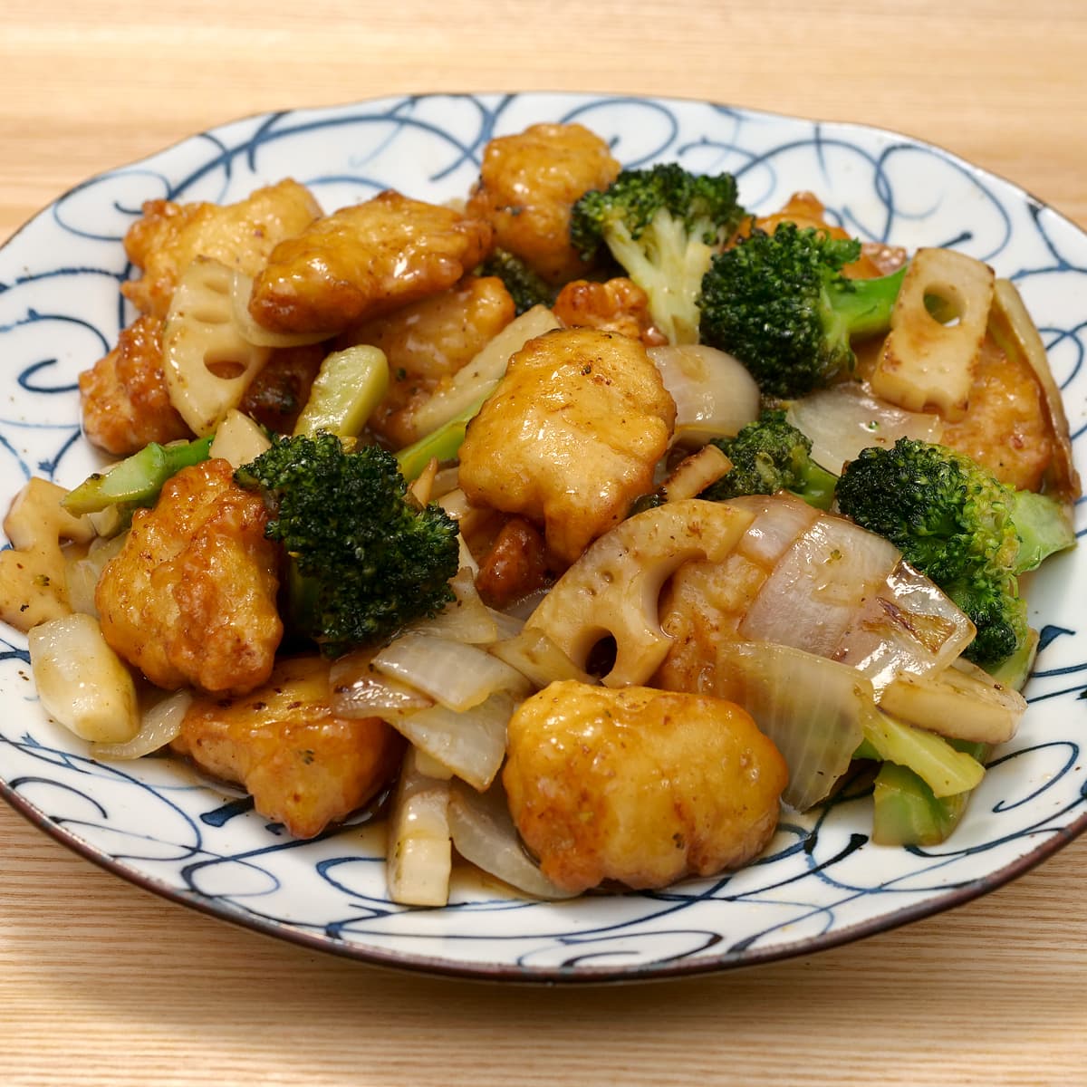 CRAZY CUIZINE マンダリンオレンジチキン 1008g　野菜を加えてアレンジ