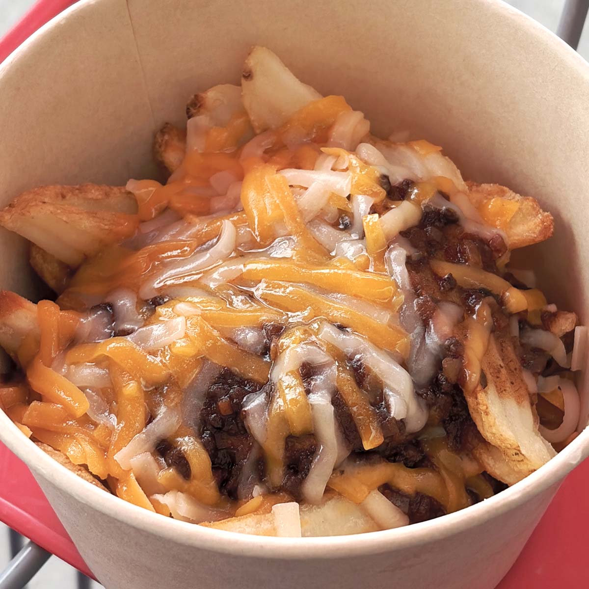 フードコート　ボロネーゼポテト