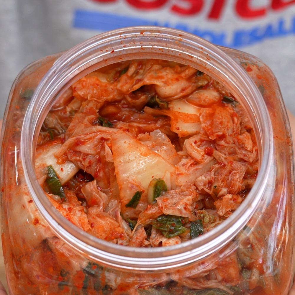 宗家(チョンカ)特選キムチ 1.5kg 開封