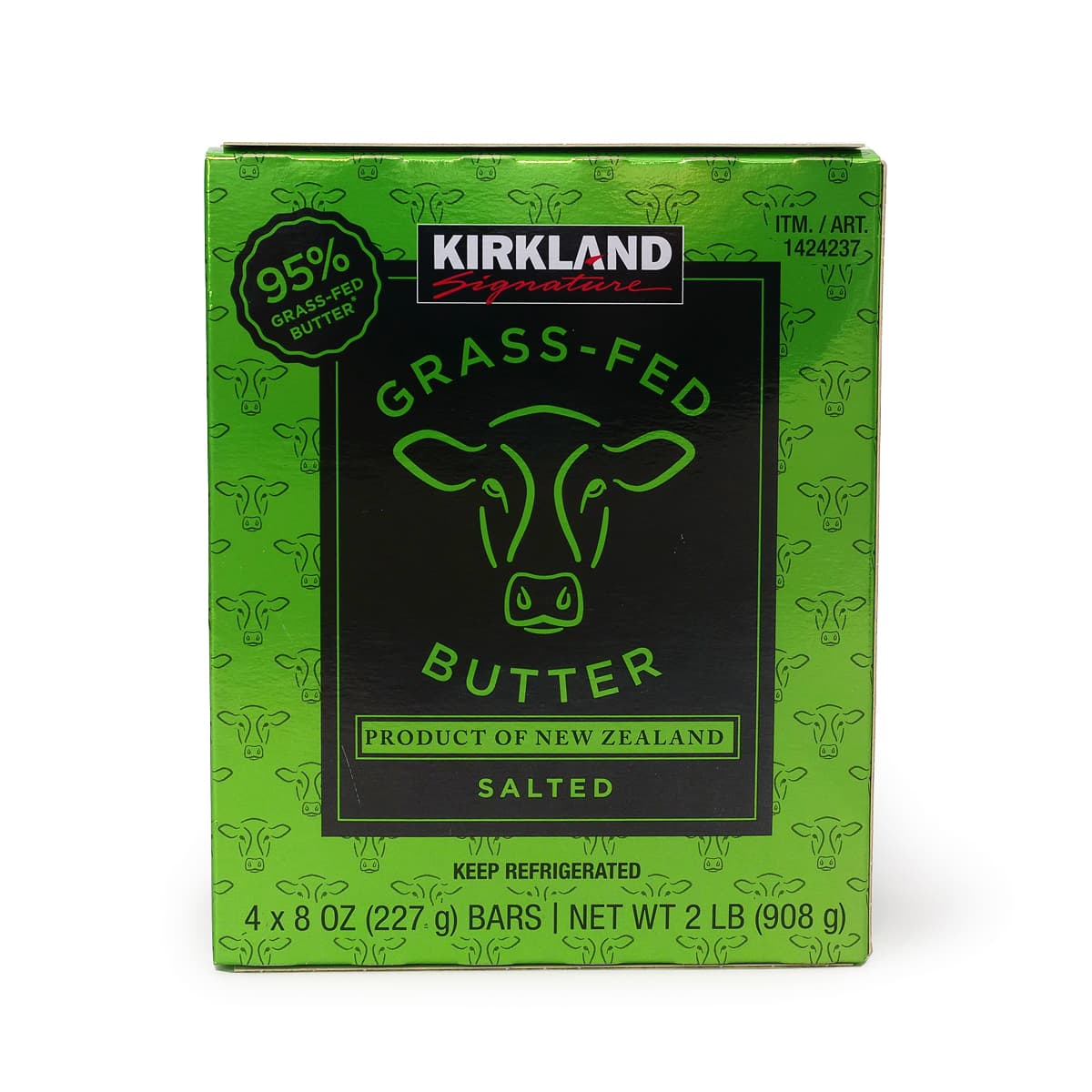 カークランドシグネチャー グラスフェッドバター(有塩バター)908g