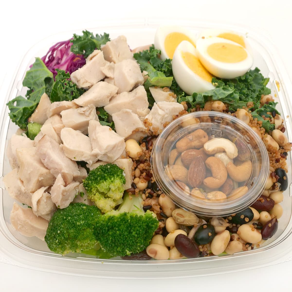 プロテインサラダ 開封