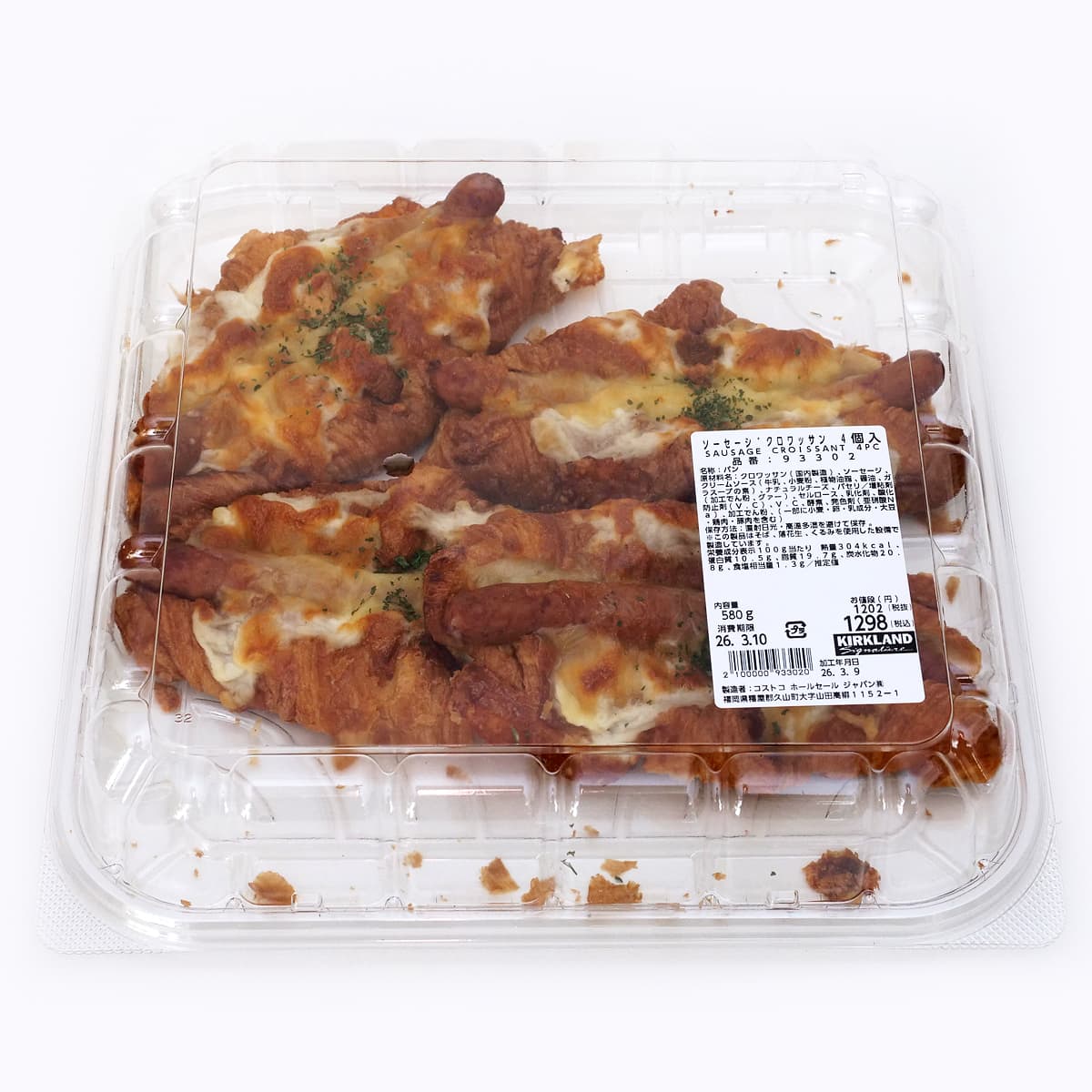 ソーセージクロワッサン　4個入