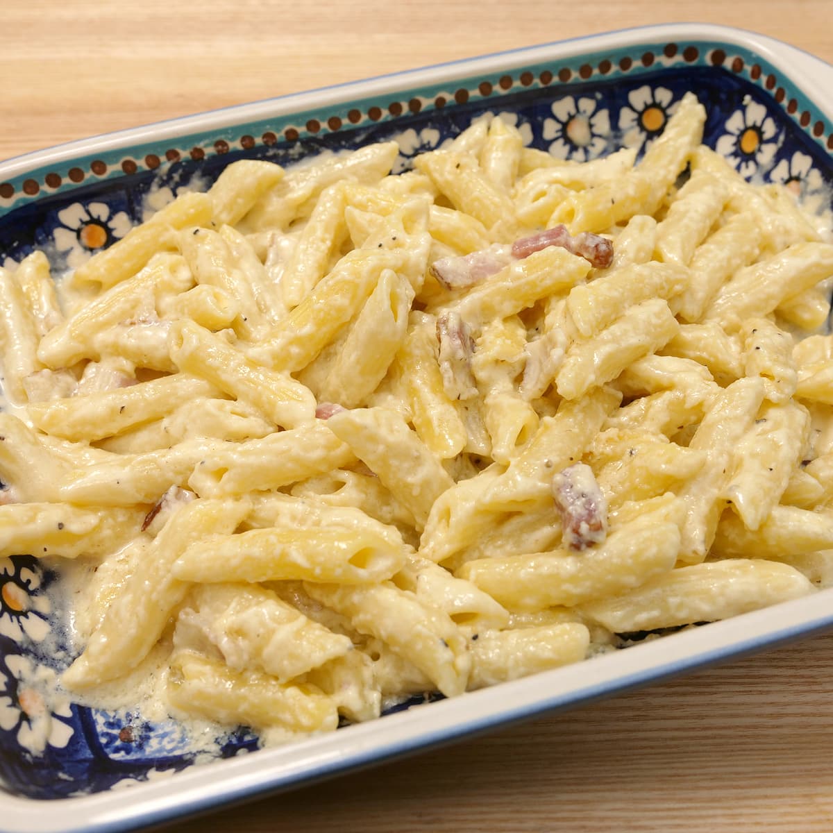 カルボナーラ　調理例