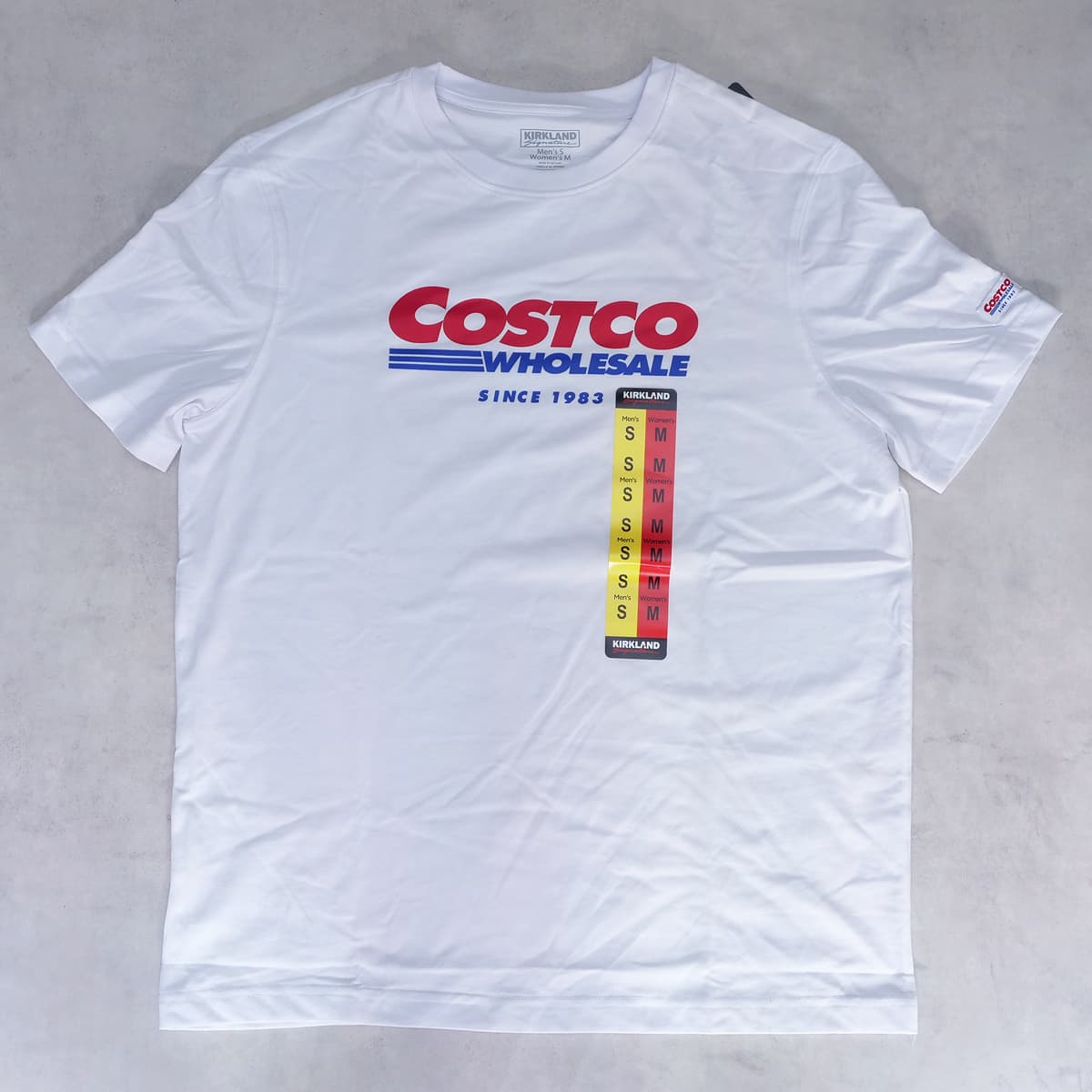 カークランドシグネチャー　COSTCOロゴTシャツ（ユニセックスロゴT）